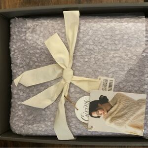 Cozy Purple Throw Blanket